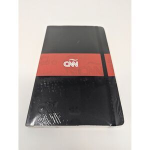 CNN Espanol Spanish Moleskine Reporters Notebook Journal Black‎ New In Plastic